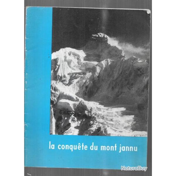 la conqu�te du mont jannu  plaquette , himalaya , plaquette connaissance du monde ?