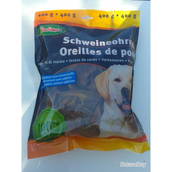 OREILLE DE PORC 400GR X10