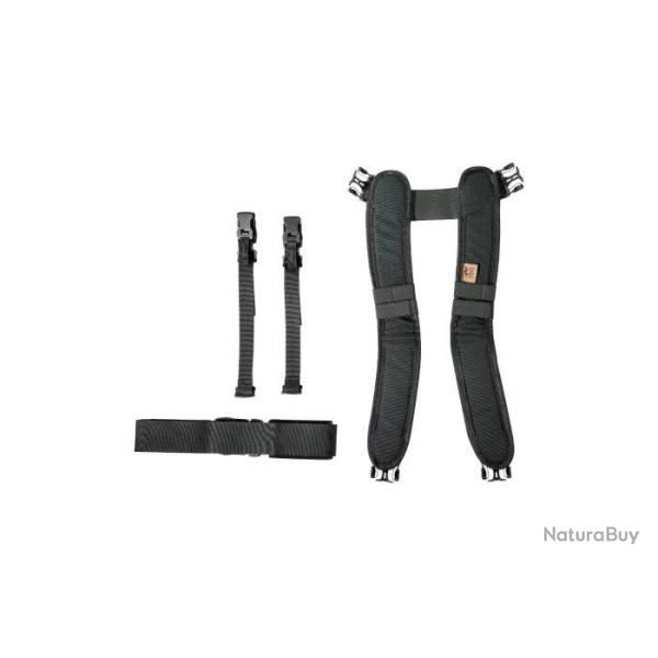 TT RIG ADAPTER SET - Syst�me de brelage pour sac � dos NOIR TASMANIAN TIGER