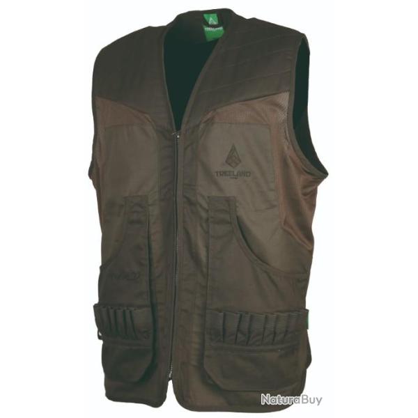 Treeland Gilet de chasse CALIBRE 20! T604 TAILLES M L XXL 3XL DESTOCKAGE!!!
