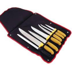 Sac De 6 Couteaux De Boucher Pradel