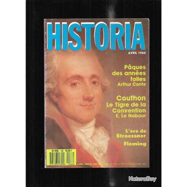 fleming, bapt�me de clovis , couthon le tigre de la convention, stroessner historia 496 avril 1988