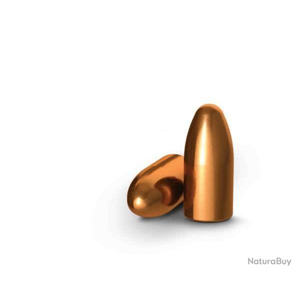 Ogives H&N .357 158Grs Rond Noze- cuivr�es
