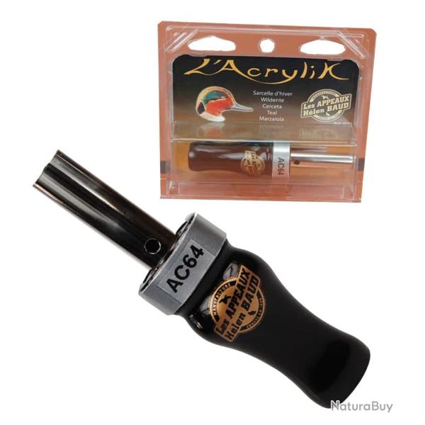 Appeau Acrylik sarcelle d'hiver m�le - H�len Baud