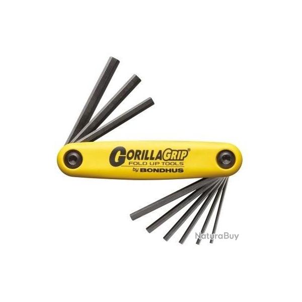 BONDHUS - Cl�s Allen US 5/64" � 1/4"