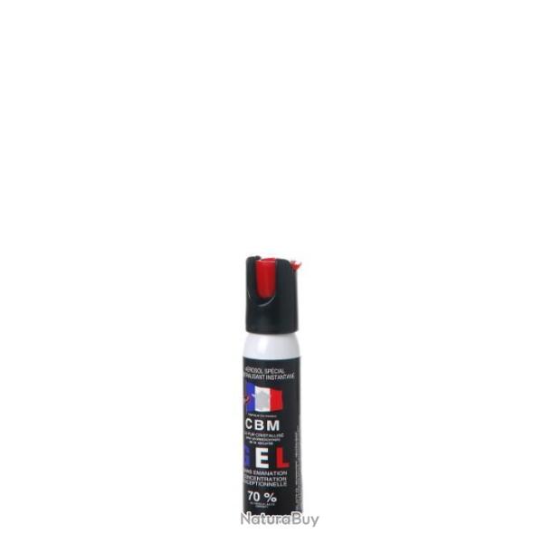 BOMBE GEL DEFENSE CS CAPOT 1/4 DE TOUR 25ML