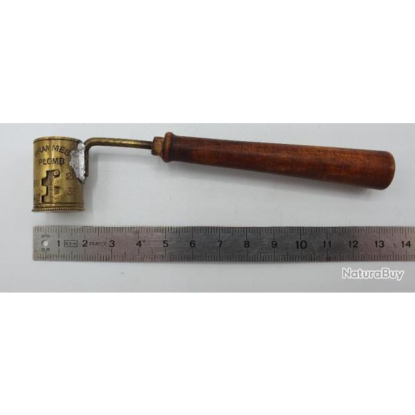 Dosette laiton  plomb.