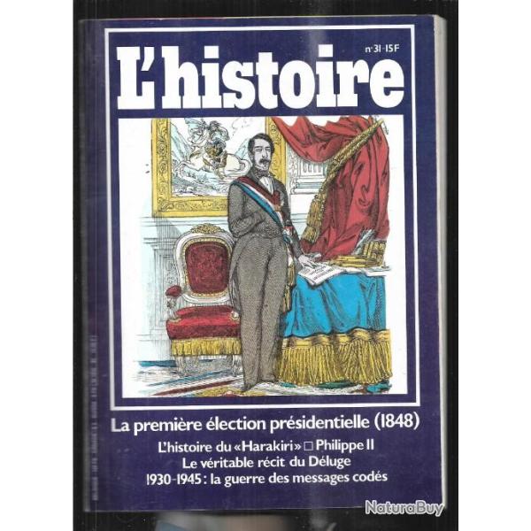 histoire du harakiri art de l'�ventrement japon, messages cod�s 39-45, l'histoire 31 f�vrier 1981