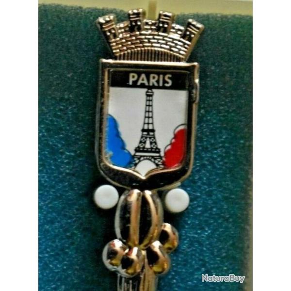 Cuill�re de collection, blason Paris (avec �crin).