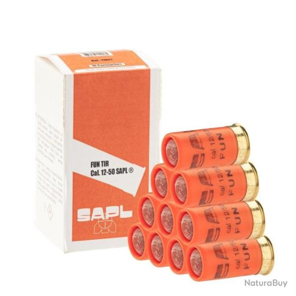 Cartouches � balle caoutchouc Sapl Gomm-cogne - Cal. 12 - 12/50