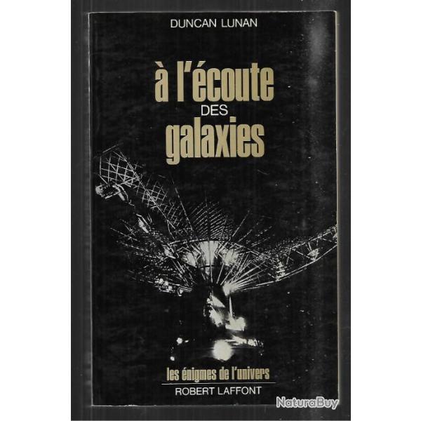 � l'�coute des galaxies  �nigmes de l'univers