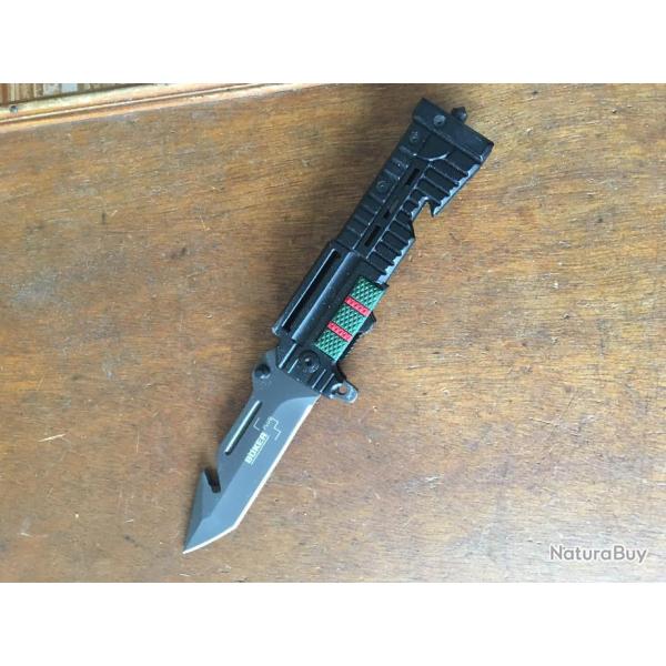 couteau de chasse NEUF OUVERTURE UNE MAIN (2025)   n