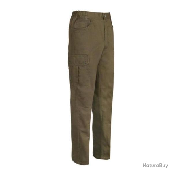 Pantalon de chasse Percussion Hyperstrech savane - Vert / 38