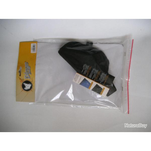 HOLSTER CORDURA DINGO NOIR DROITIER POUR ARMES  MOYEN FORMAT