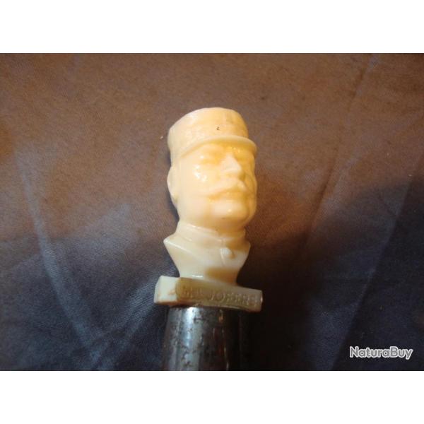 bouchon de bouteille a l efigie du mar�chal joffre