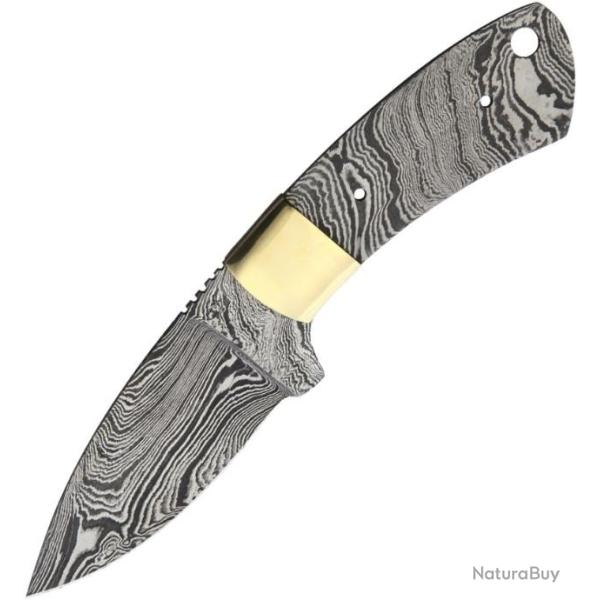 Lame  Customiser Drop Point Lame Damas 256 Couches Garde Laiton BL143D