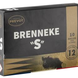 Cartouche Prevot &agrave; balle Brenneke-S - Cal. 12/70