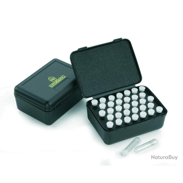 Bo�te de rangement dosettes � poudre.33 dosettes 6.5g / 100 gr