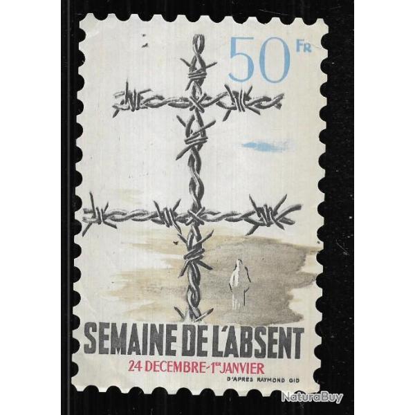 semaine de l'absent 1944 bon de 50 fr