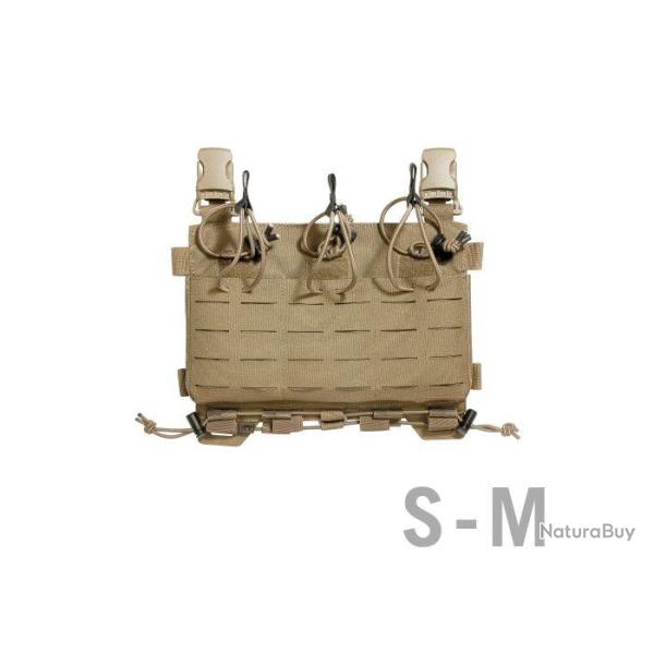 TT  Panneau frontale MOLLE- Lasercut avec 3 porte-chargeur Sable TASMANIAN TIGER