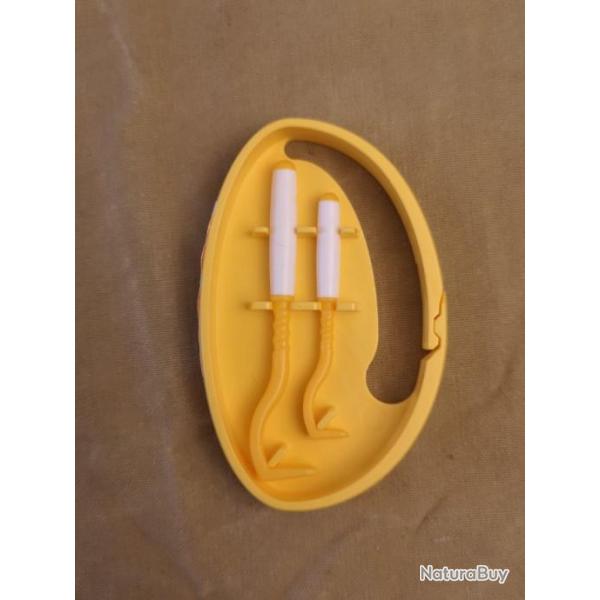 Ensemble de crochets � tique "Tick Twister" avec ClipBox - orange