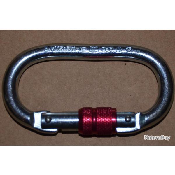 1 Mousqueton de scurit a vis Cat 3