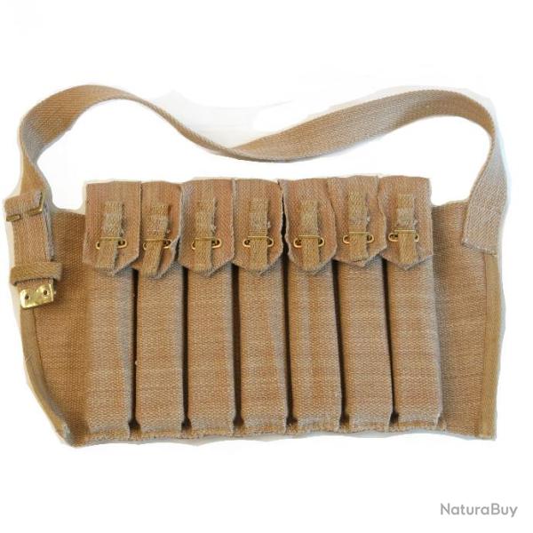 Bandouli�re toile porte chargeurs PM STEN commando