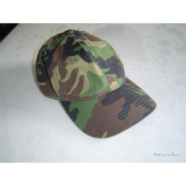 casquette millitaire camouflage 59 cm