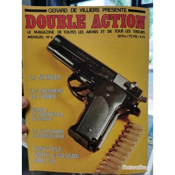 Revue double action num�ro 4 G�rard de Villiers