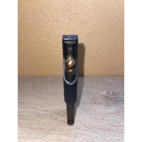 Chargette, speed loader noir pour chargeur pistolet type 1911 ( colt, remington etc....)