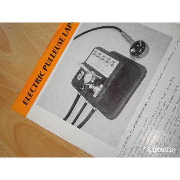 publicit� pour les boites a pigeons vivants de chez laporte - VENDU PAR JEPERCUTE (D21G280)