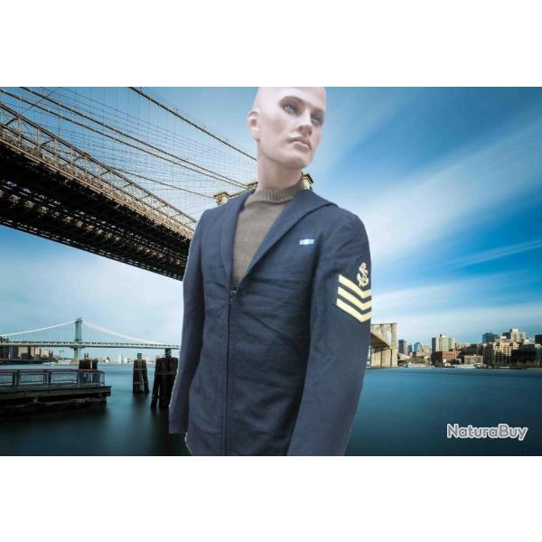 Taille M  ( 96 cm ) Vareuse d'un Quartier Ma�tre Chef de la Royal Navy  (4a.)