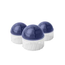 BILLES PEINTURE BLEUE PRECISION CAL 68 X10