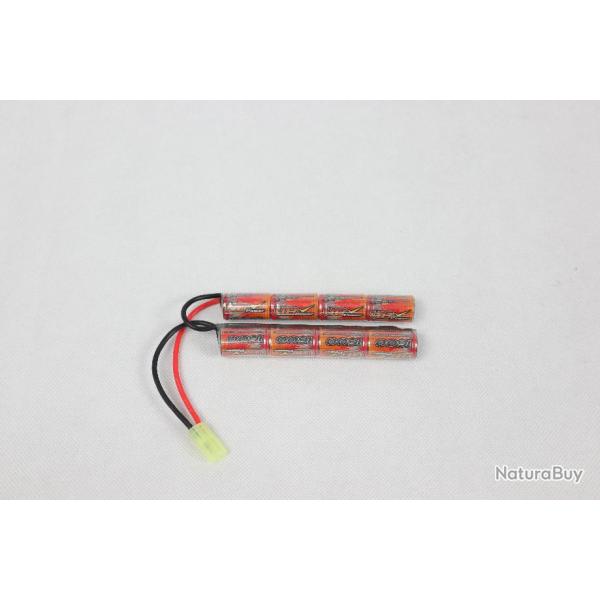 BATTERIE NIMH 9.6V 1600 MAH 2 STICKS
