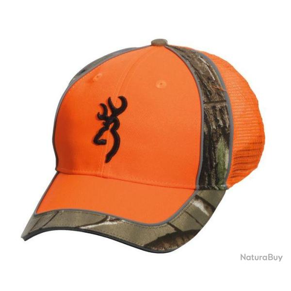 CASQUETTE POLSON MESHBACK ORANGE BROWNING