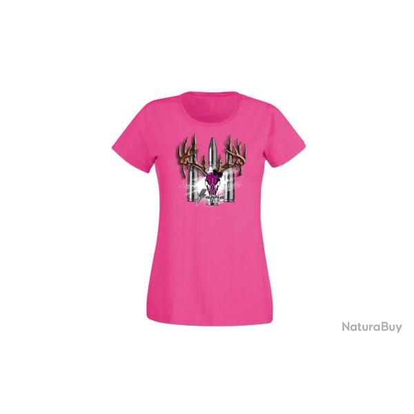 T SHIRT SUPRA FEMME ROSE