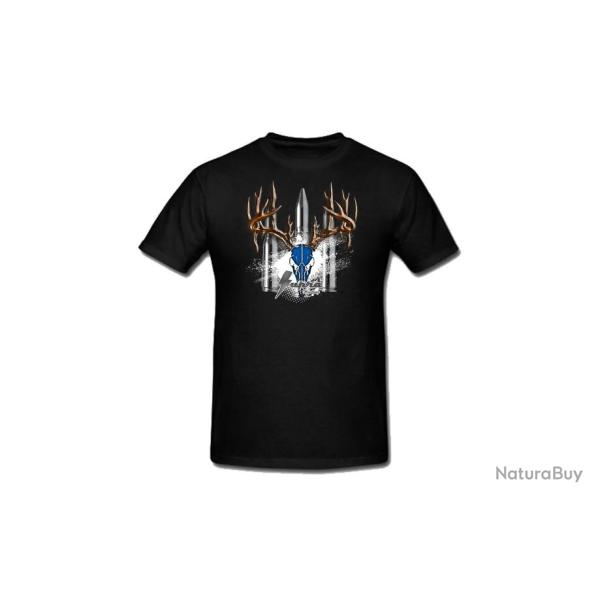 T SHIRT SUPRA HOMME NOIR