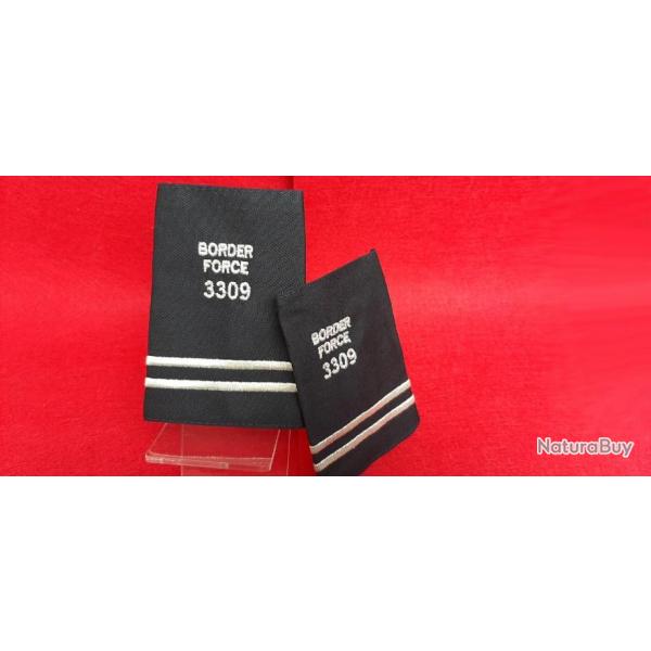 Lot de deux fourreaux Douanier Anglais