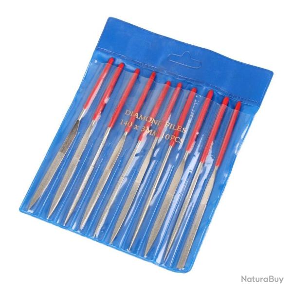 Limes Pro a Aiguille Diamant -10pcs 20260726000124