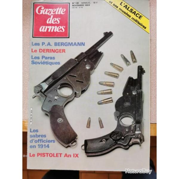 Revue la gazette des armes n135 135