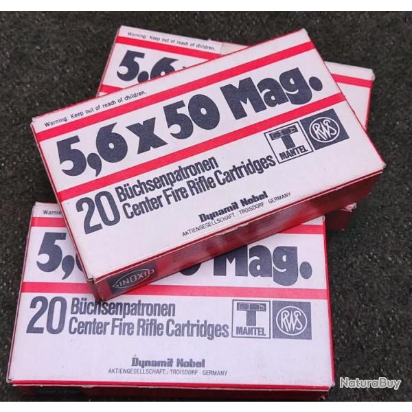 Munitions 5.6x50 MAG