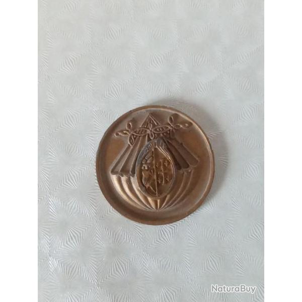 Vd insigne en bronze de 1er Hussards Parachutismes