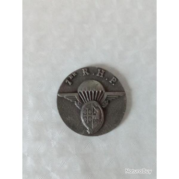 Vd insigne en bronze Regiment Parachutismes 1er R.H.P