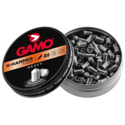 Bo&icirc;te de 200 Plombs lourds t&ecirc;te pointue G-hammer cal 4,5 mm