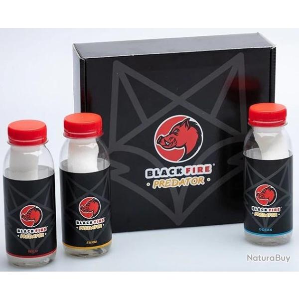 Attractant BLACK FIRE Predator (3 bouteilles)