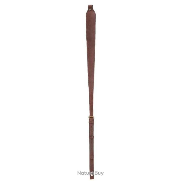 BRETELLE D'ARME LIGNE VERNEY CARRON - CUIR - 83CM