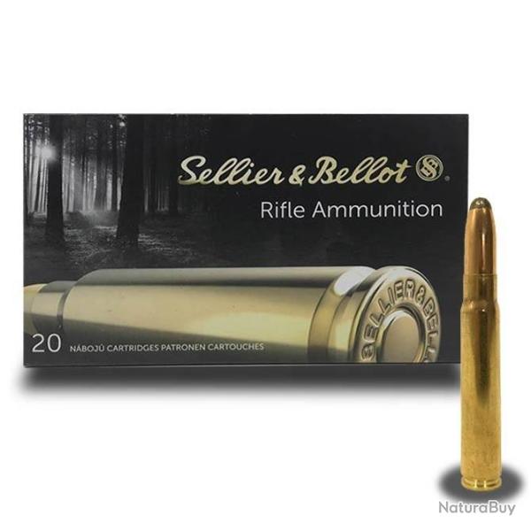 Munitions SELLIER BELLOT calibre 9.3x62 Softpoint 285gr - 18.5g x20