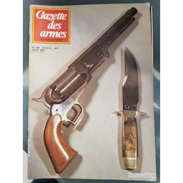 Revue la gazette des armes n 108
