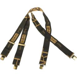 Bretelles Clip brune (Couleur: Marron)