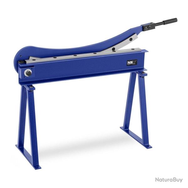 Cisaille � t�le � levier avec pi�tement largeur de coupe de 800 mm acier 14_0001054